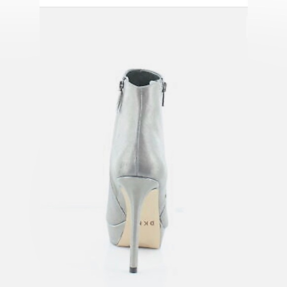 DKNY Jami Platform Ankle Women's Boots Lt Pewter - Picture 4 of 5